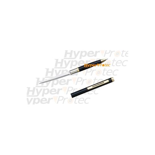 Couteau Canif En Forme De Stylo Qui Écrit - Noir