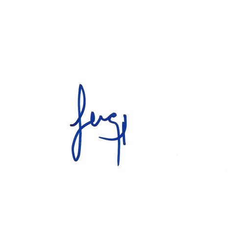 Autographe De : Sergi Lopez