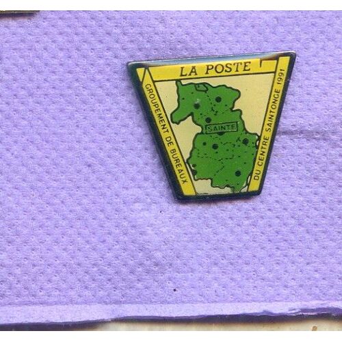 Rare Pins La Poste Centre Saintonge 1991 K442