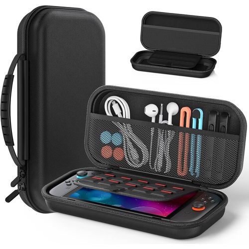 Tye-Étui De Transport Compatible Avec Nintendo Switch 2, Coque Rigide Portable Avec Doublure Douce, 10 Emplacements Pour Cartes, Support De Visualisation