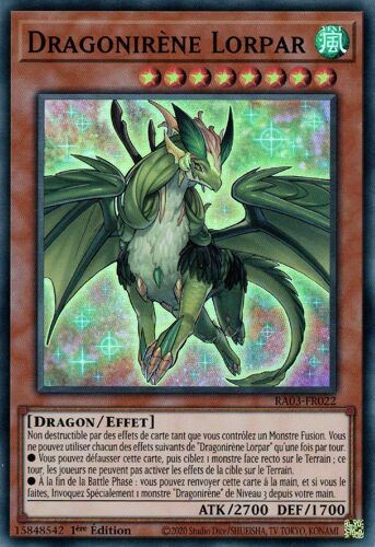 Yu Gi Oh Ra03 Fr022 Dragonirène Lorpar Super Rare