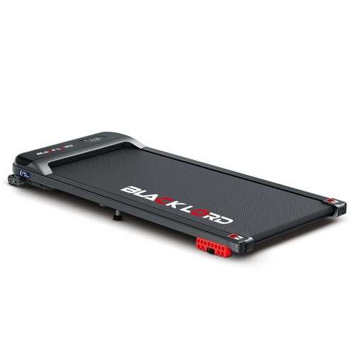 Black Lord 4 En 1 Tapis De Marche , Tapis Roulant Inclinable À 9 %, Vitesse Maximale De 12 Km/H, Moteur 3,2 Cv, Silencieux Et Portable, Noir