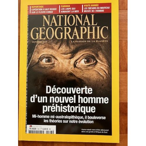 Revue National Géographic Octobre 2015