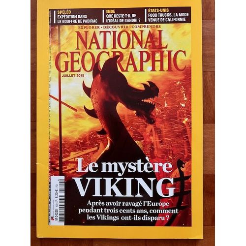 Revue National Géographic Juillet 2015