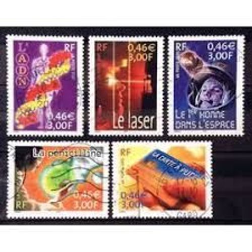 Sciences : Évolutions Série Complète Année 2001 N° 3422 3423 3424 3425 Yvert Et Tellier Luxe