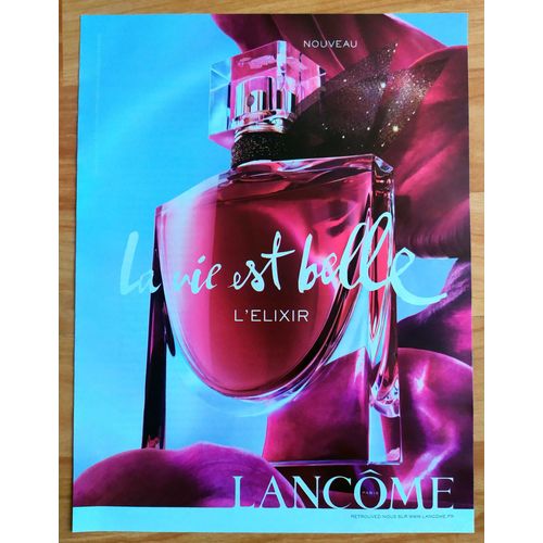 Publicité Papier - Parfum "La Vie Est Belle" De Lancôme De 2024