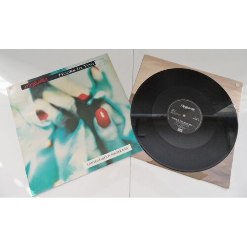 Disque Platine Vinyle Vintage 1989 "Marillion" Maxi 45 Tours/Rpm Poster Bag