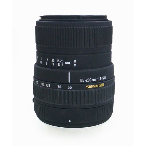 Objectif Sigma - Fonction Télé - 55 mm - 200 mm - f/4.0-5.6 DC - Four Thirds