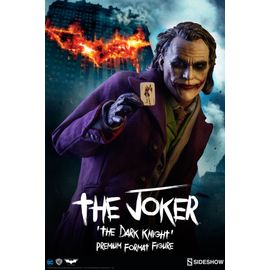 Statue Sideshow 1/4 The Joker The Dark Knight  Exclusive 