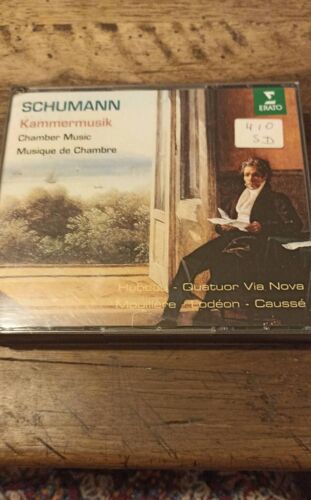 Schumann Musique De Chambre Hubeau Quatuor Via Nova Moulière Lodéon Caussé