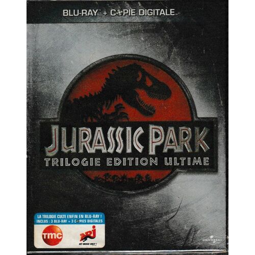 Jurassic Park Trilogie Edition Ultime. 1 Coffret Blu-Ray New. Style: Aventure (P) 2011 ®Universal Studios © ®Amblin Entertainment De Steven Spielberg Avec: Sam Neill Jeff Goldblum Film Usa Durée: 5h49