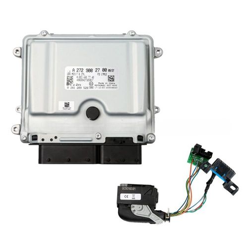 Me9.7 Ecu Engine Computer A272 Mercedes-Benz Engine Ecu A272 With Adaptor