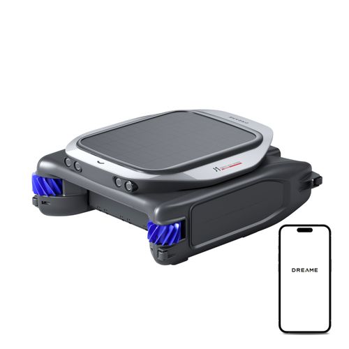 DREAME J1 Écumeur de Piscine robotisé, Technologie avancée PoolSense, Nettoyage Complet à 360°, Fonctionnement continu 24/7, Planification Intelligente de la trajectoire, Contrôle par Application