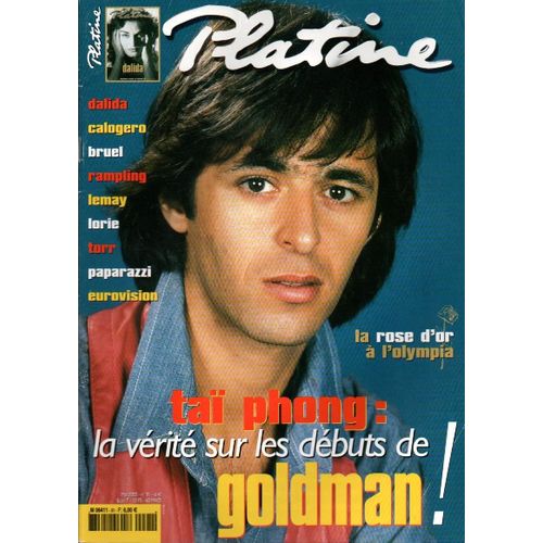 Platine 91 2002 Goldman La Verite Surses Debuts/Sheila/Dalida/Torr/Esther Galil/Rose Laurens/La Rose D Or D Antibes/Rampling/Lorie/Sudaka/Baguian