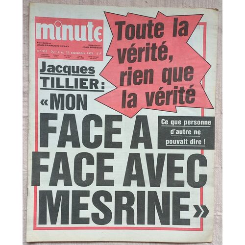 Lot De 171 Numéros De L'hebdomadaire Minute