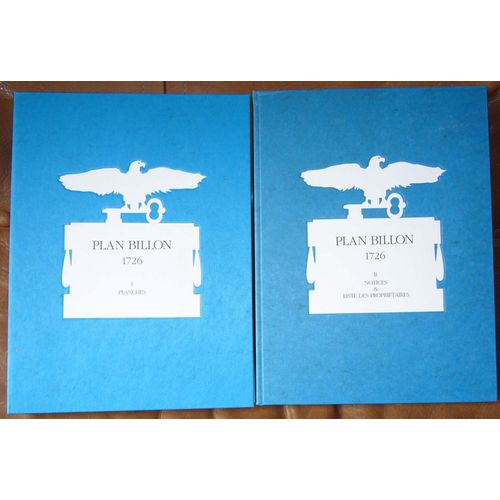 Plan Billon 1726 (2 Volumes In-Folio)‎