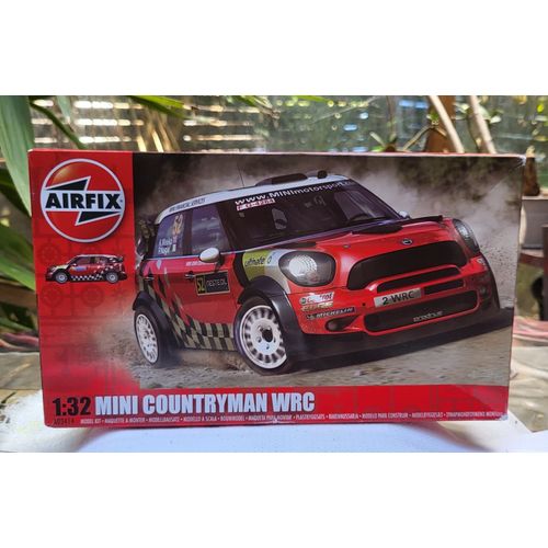 Maquette Mini Countryman Wrc "Airfix 1:32" Complète Avec Notice Neuve-Airfix