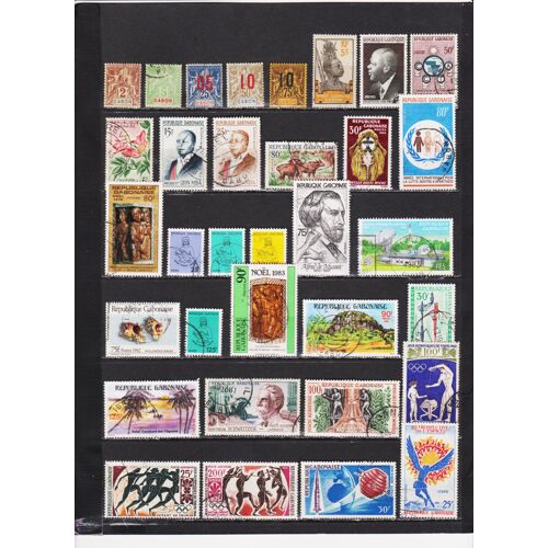 Gabon Lot De Timbres N°1