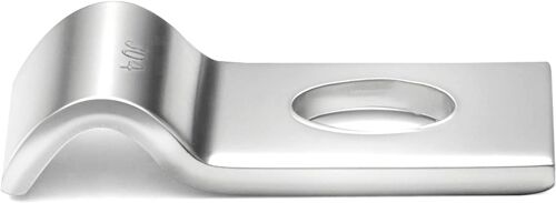 KALANKA-35 Pièces Fixation Grillage Rigide Sur Mur Cavalier Cable, 4mm Attache Grillage Rigide clips, 304 Acier Inoxydable Fixation Grillage Rigide Sur Poteau Pour la Fixation de Câbles et Fils