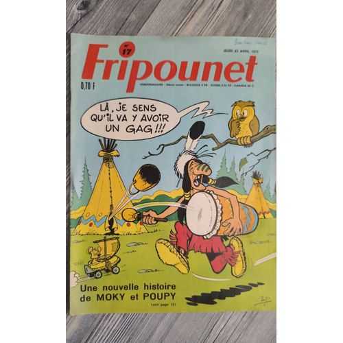 Revue Fripounet N 17 Jeudi 23 Avril 1970