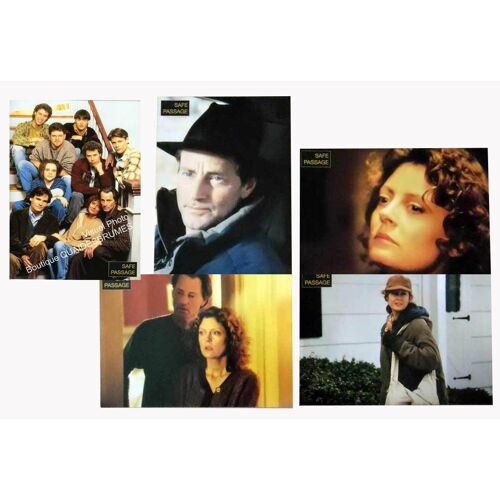 Safe Passage : Jeu De 8 Photos D'Exploitation Cinématographique - Format 21x29,5 Cm - De Robert Allan Ackerman Avec Susan Sarandon, Sam Shepard, Nick Stahl, Marcia Gay Harden - 1994