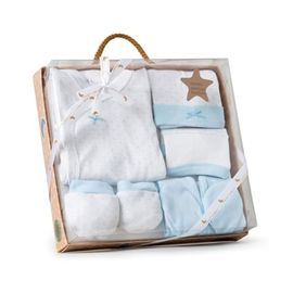 Coffret Cadeau 5 Pièces Modèle Topos Interbaby Pour Bébé