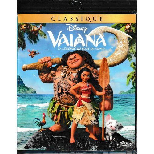 Vaiana La Légende Du Bout Du Monde. 1 Blu-Ray Disc. Style: Animation. (P) 2017 ®The Walt Disney © ®Disney. Film Usa. By ®Ron Clements John Musker Don Hall Chris Williams. Langue: Français. Durée: 1h47