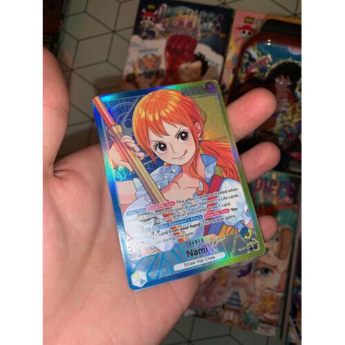 . Carte One Pièce Nami Leader
