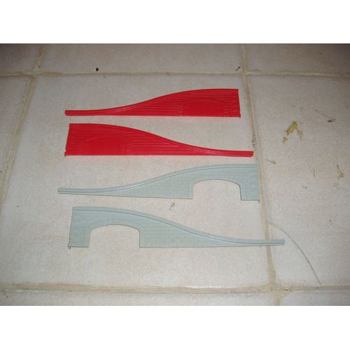 Ensemble De Deux Passages Superieurs Pour Circuit Jouef-Jouef