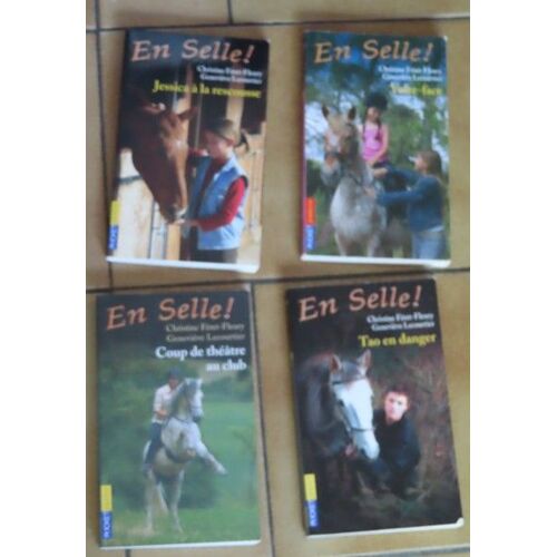 Lot De 6 Livres Collection En Selle !