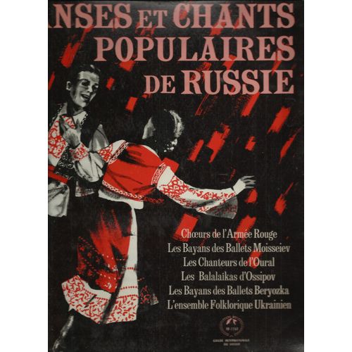 Danses Et Chants Populaires De Russie