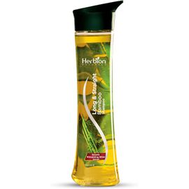 Herbion Naturals Shampooing Long & Straight À L'extrait De Bambou, Au Jus De Citron Et Au Sérum De Silice Stimulant La Croissance (250ml) 