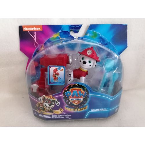 Figurine Marcus (Marshall) Avec Accessoires - La Pat'Patrouille : La Super Patrouille Le Film (Paw Patrol The Mighty Movie) - Nickelodeon - Spin Master - 2023