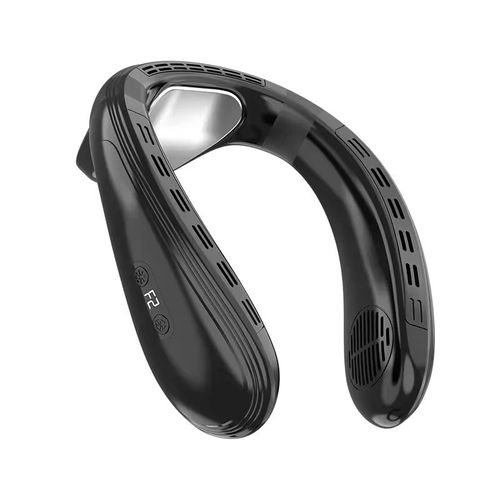 Climatiseur de Cou Portable ¿ Refroidisseur Sans Lame à Technologie Semi-Conducteur, Batterie 5200mAh