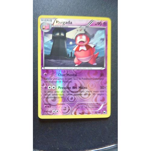 Carte Pokemon Française Rare - Roigada - 90 Pv - N° 49/108 * - Série Noir Et Blanc Explorateurs Obscurs De 2012 - En Version Reverse Brillante