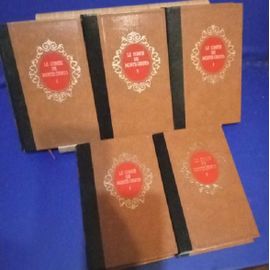 Le Comte De Monte Cristo - Oeuvre Complète Intégrale - Alexandre Dumas- 5 Vol -1974