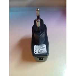 Chargeur secteur USB - AC Adaptor pour cigarette électronique - Input 100/240 V - 100 mA - Output 5 V - 50/60 HZ