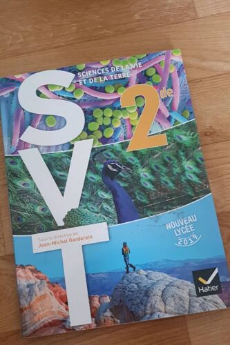 Manuel Svt Version 2019, Hatier