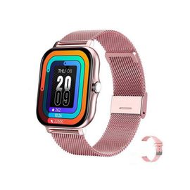 Y13 Bluetooth Montre Intelligente Écran Tactile Fitness Tracker Moniteur De Fréquence Cardiaque Rose