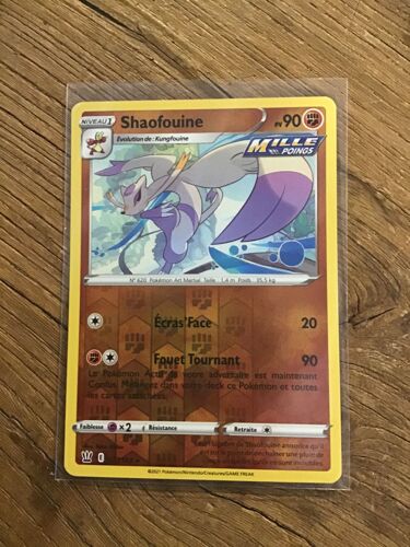 Shaofouine Reverse 077/163 Série Épée Et Bouclier Styles De Combat