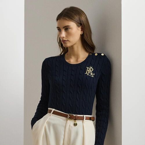 Pull Torsadé À Boutons En Coton