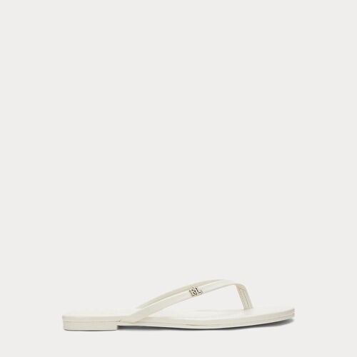 Sandales Tongs Raquel En Cuir