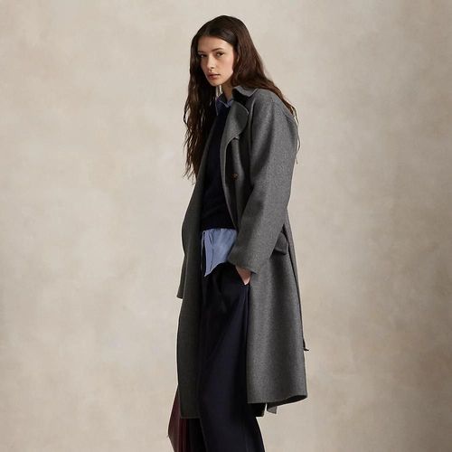 Trench-Coat Croisé En Cachemire