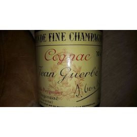 Cognac Jean Guerbé 1970