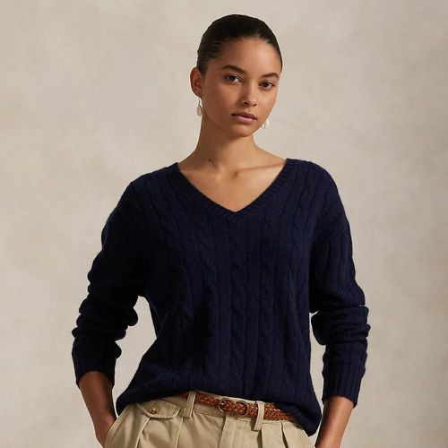 Pull Torsadé Décontracté En Cachemire