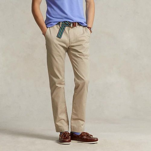 Pantalon Chino Slim Stretch Lavé
