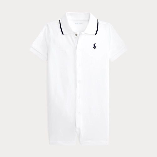Combishort Polo En Coton Doux