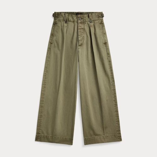Pantacourt Jambe Large Coton