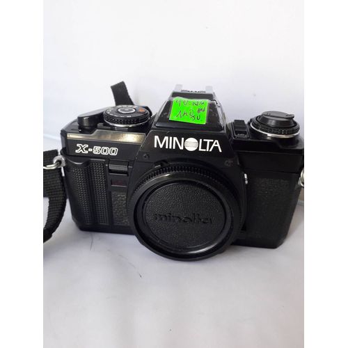 MINOLTA X-500 BOITIER NOIR