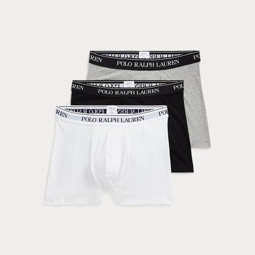 Lot De Trois Slips-Boxers Coton Stretch